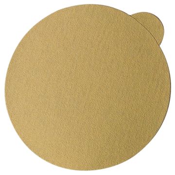 Picture of 6" X 40 GRIT PRESSURE SENSITIVE ADHESIVE, PSA DISC WITH TAB