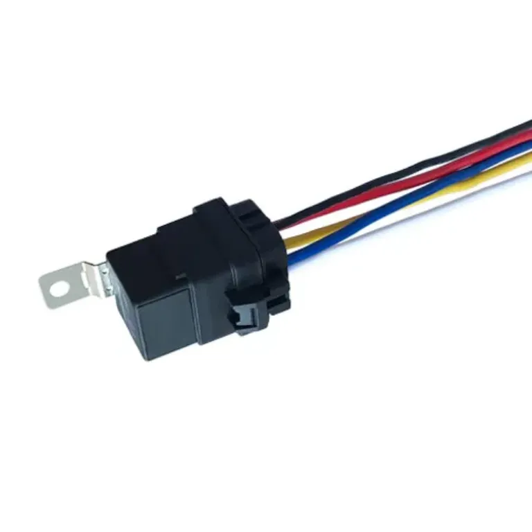 RELAY AND HARNESS, 5 PIN, 12 AWG & 16 AWG WIRES