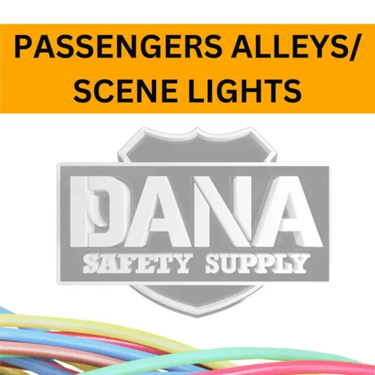 PASSENGERS ALLEYS/SCENE LIGHTS 16 GA GXL 1,000' WHITE/ORANGE