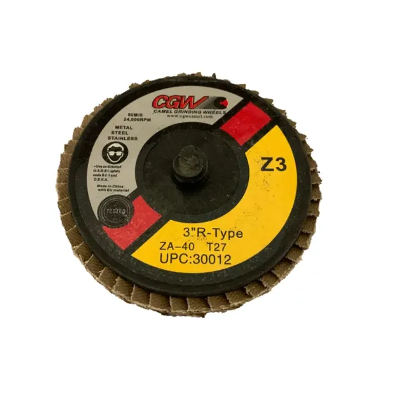 MINI FLAP DISC ROLOC 3" 40 GRIT