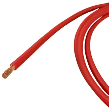 BATTERY CABLE 100 FOOT ROLL 1 GAUGE, RED