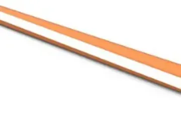 PRIMARY WIRE GPT 1000' SPOOL 18 GAUGE, ORANGE WITH WHITE STRIPE
