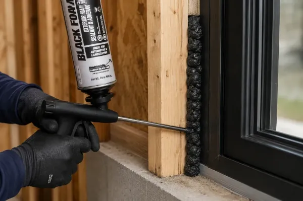 DAP Black Spray Foam and Spray Foam Guns